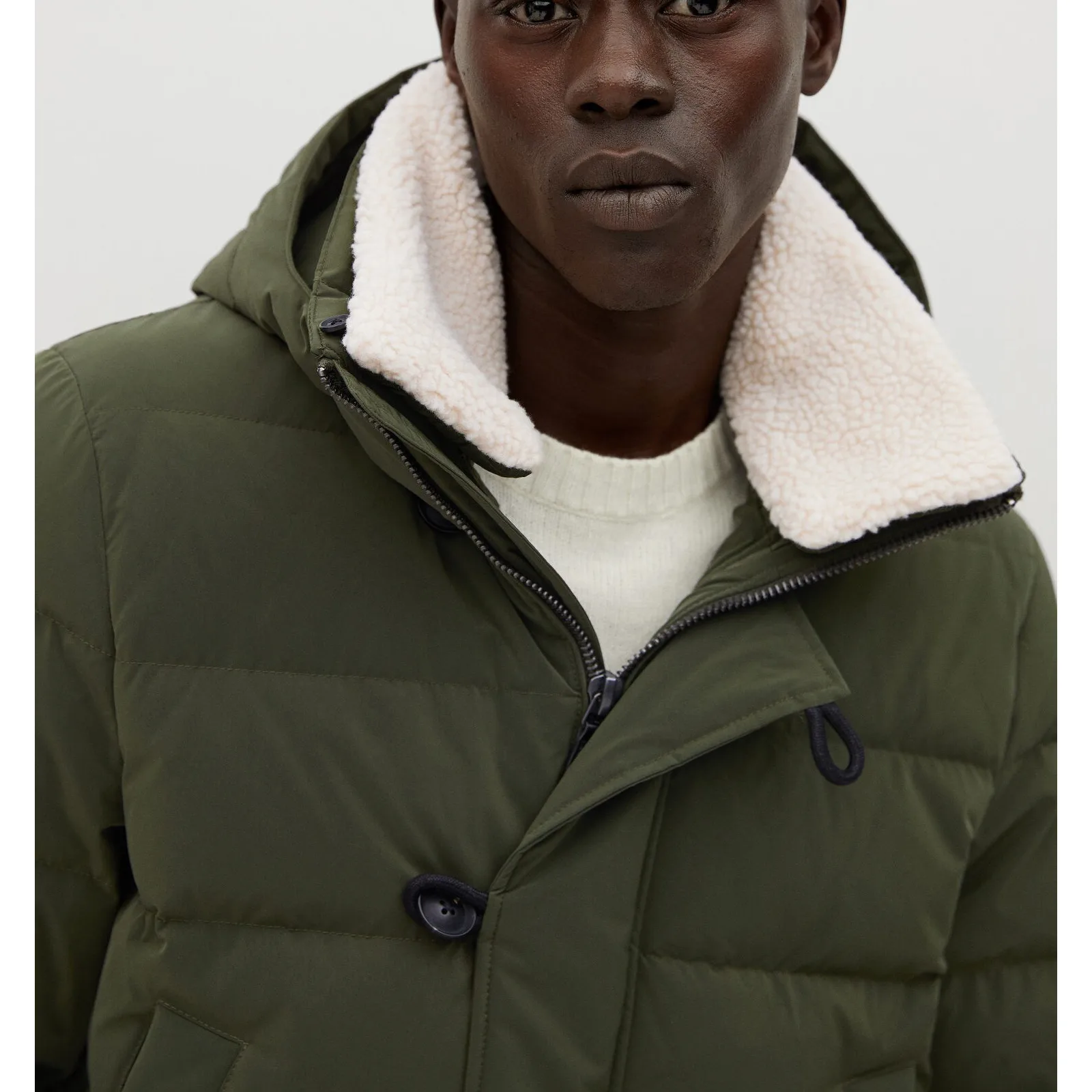 کاپشن مردانه مانگو مدل KH704COT