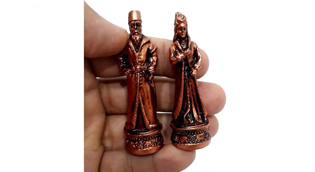 مهره شطرنج رخ مدل B5 مجموعه 32 عددی