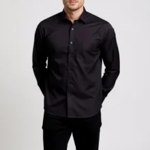 پیراهن آستین بلند مردانه کد 7412