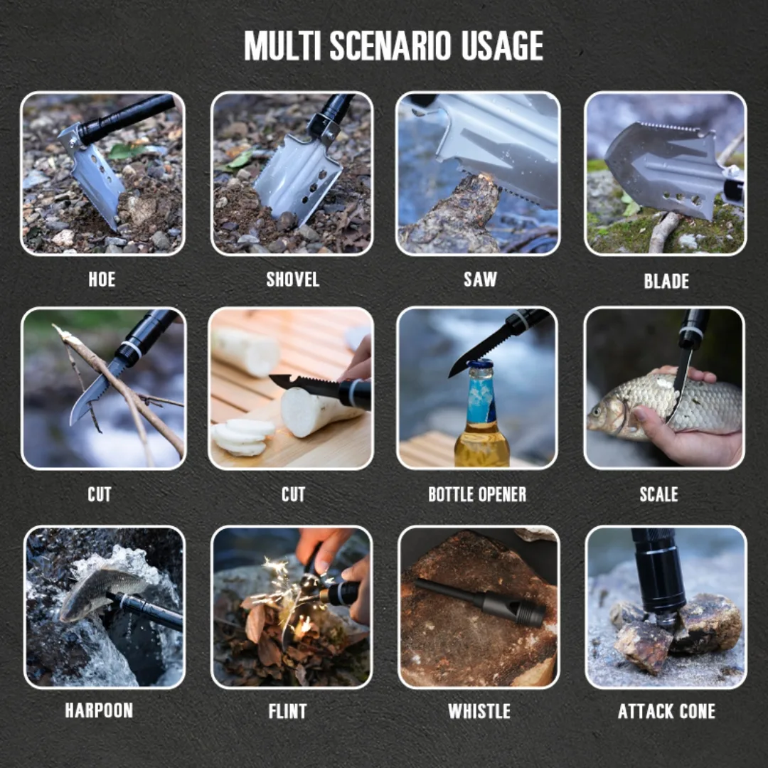 ابزار کمپینگ مدل TD14-C مجوعه 14 عددی