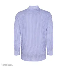 پیراهن آستین بلند یقه برگردان مردانه پاتن جامه مدل کلاسیک 102721030217287 طرح راه راه