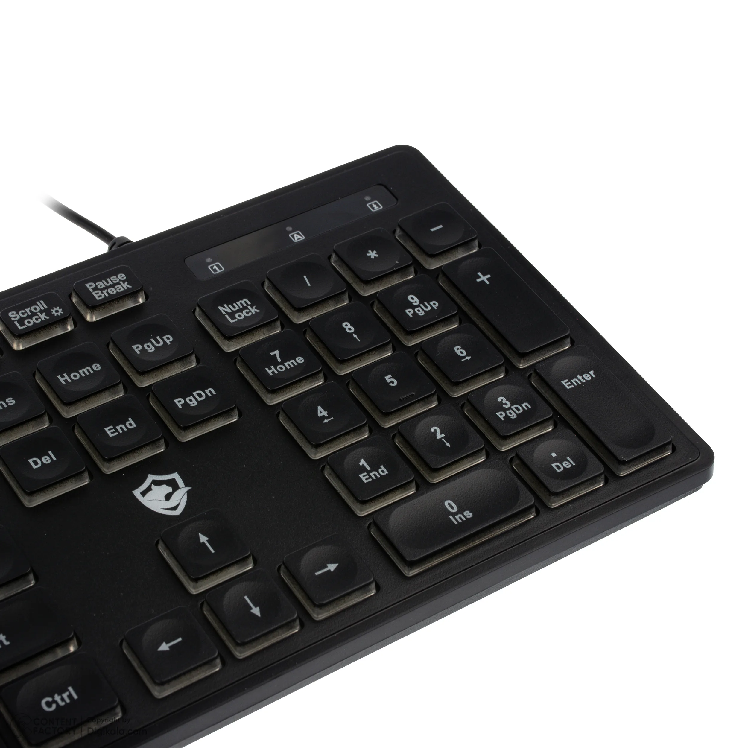 کیبورد گیمینگ بیاند مدل BGK-2010 سوئیچ ممبران، Full-Size، نورپردازی RGB
