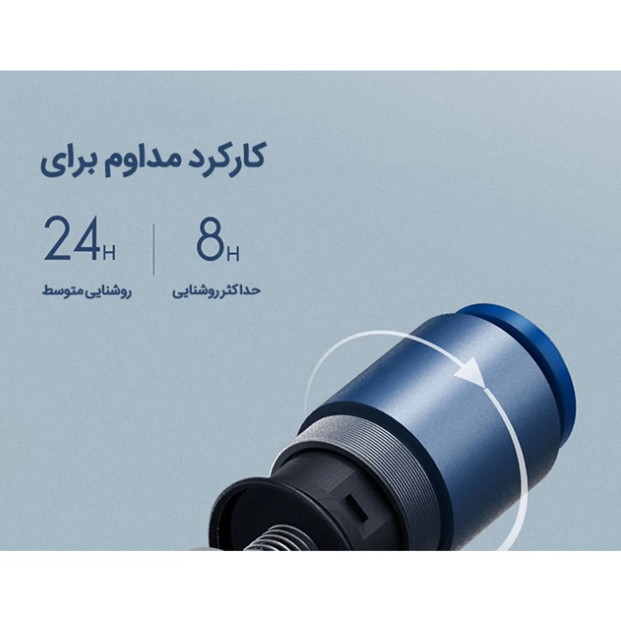 چراغ قوه دستی مدل شیائومی یوپین مدل yc-sdt01
