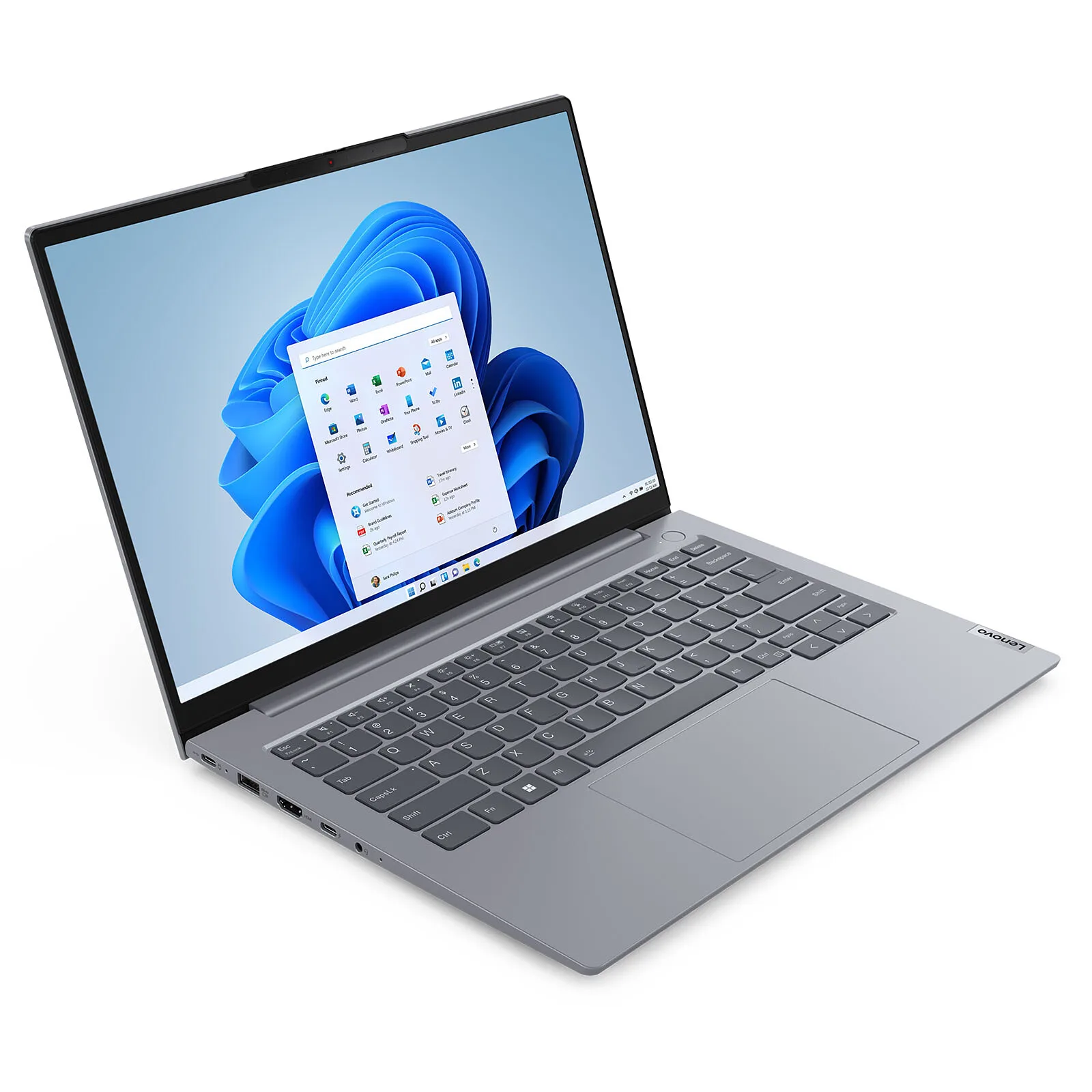 لپ تاپ 14 اینچی لنوو مدل ThinkBook 14 G7 IML-Core Ultra 5 125U-12GB DDR5 5600MHz-1TB SSD-IPS-Fingerprint-Backlit - کاستوم شده