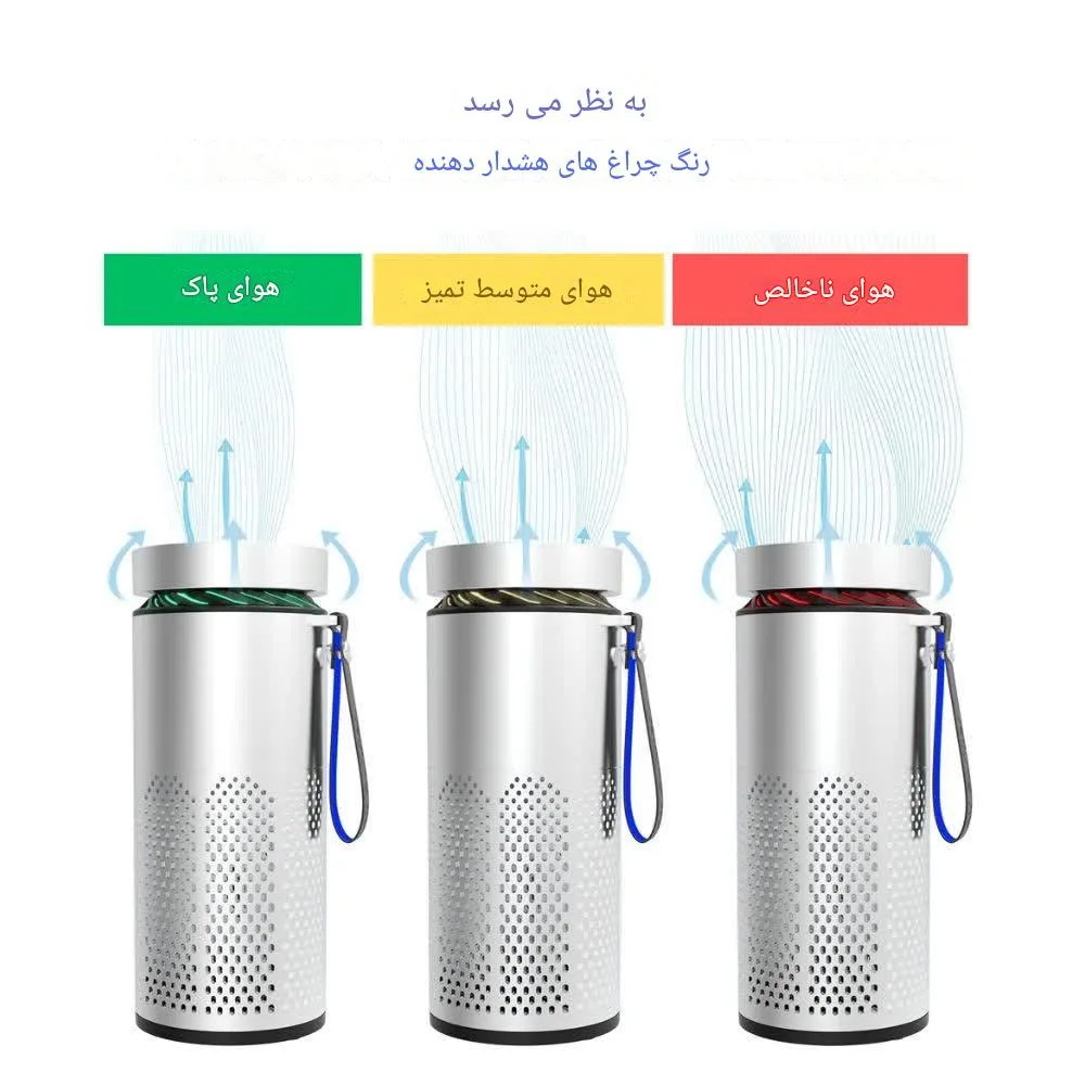 تصفیه‌کننده هوشمند هوا خودرو مدل BCAP-01