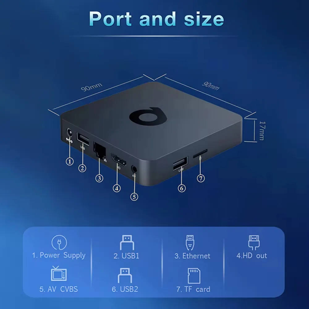 اندروید باکس مدل Q1 8/2GB