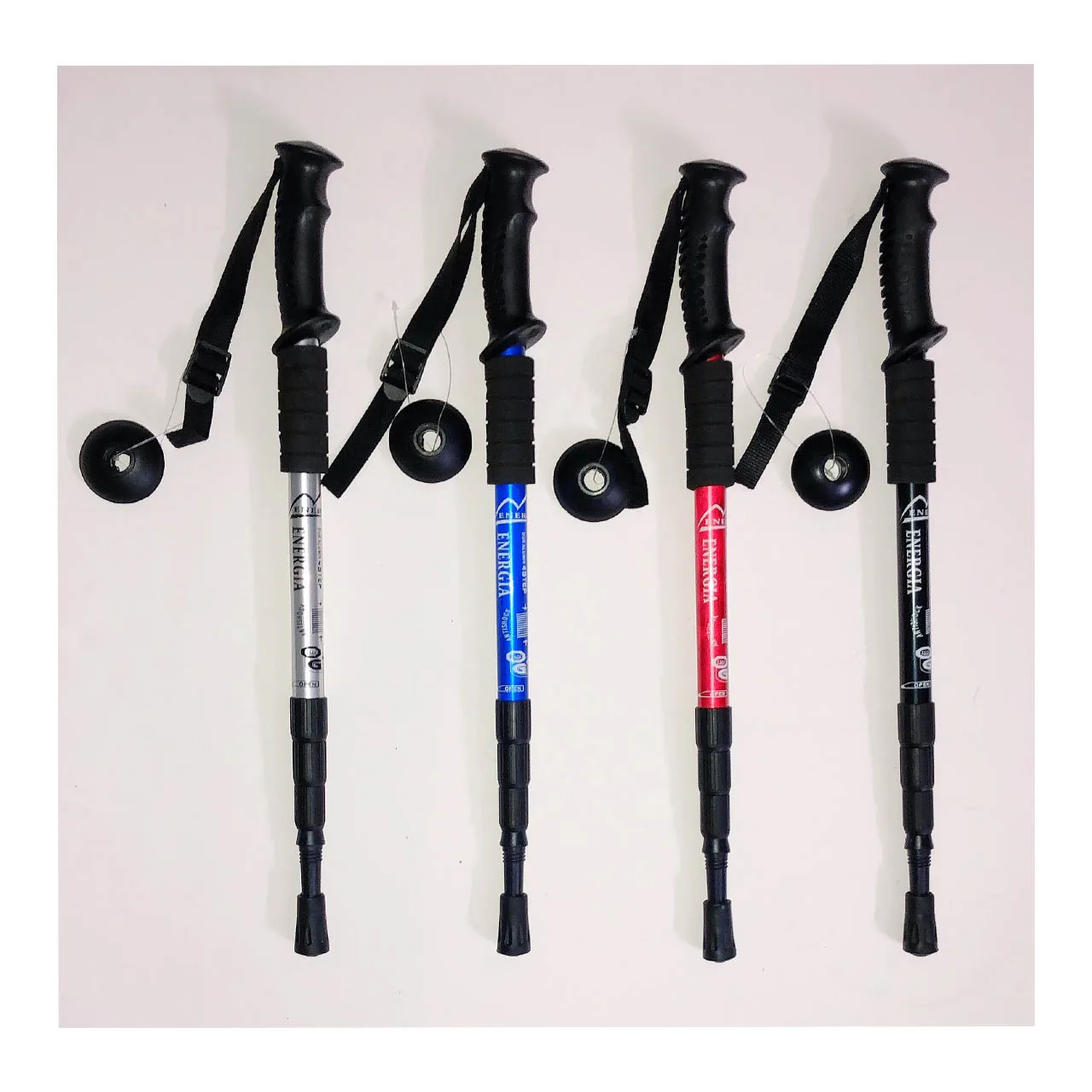عصای کوهنوردی انرجیا مدل ANTISHOCK EN500 بسته 2 عددی