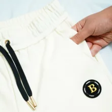 شلوار اسلش مردانه مدل 9988 رنگ سفید