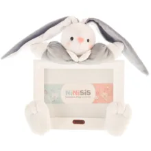 قاب عکس کودک نی نی سیس مدل خرگوش رابیت کد 13x18 Gry