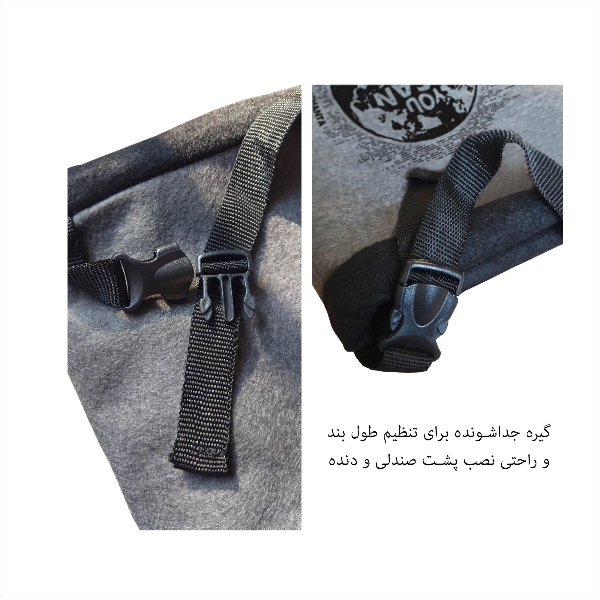سطل زباله خودرو این چنتا مدل Earth به همراه جای دستمال کاغذی و دفترچه سرویس خودرو