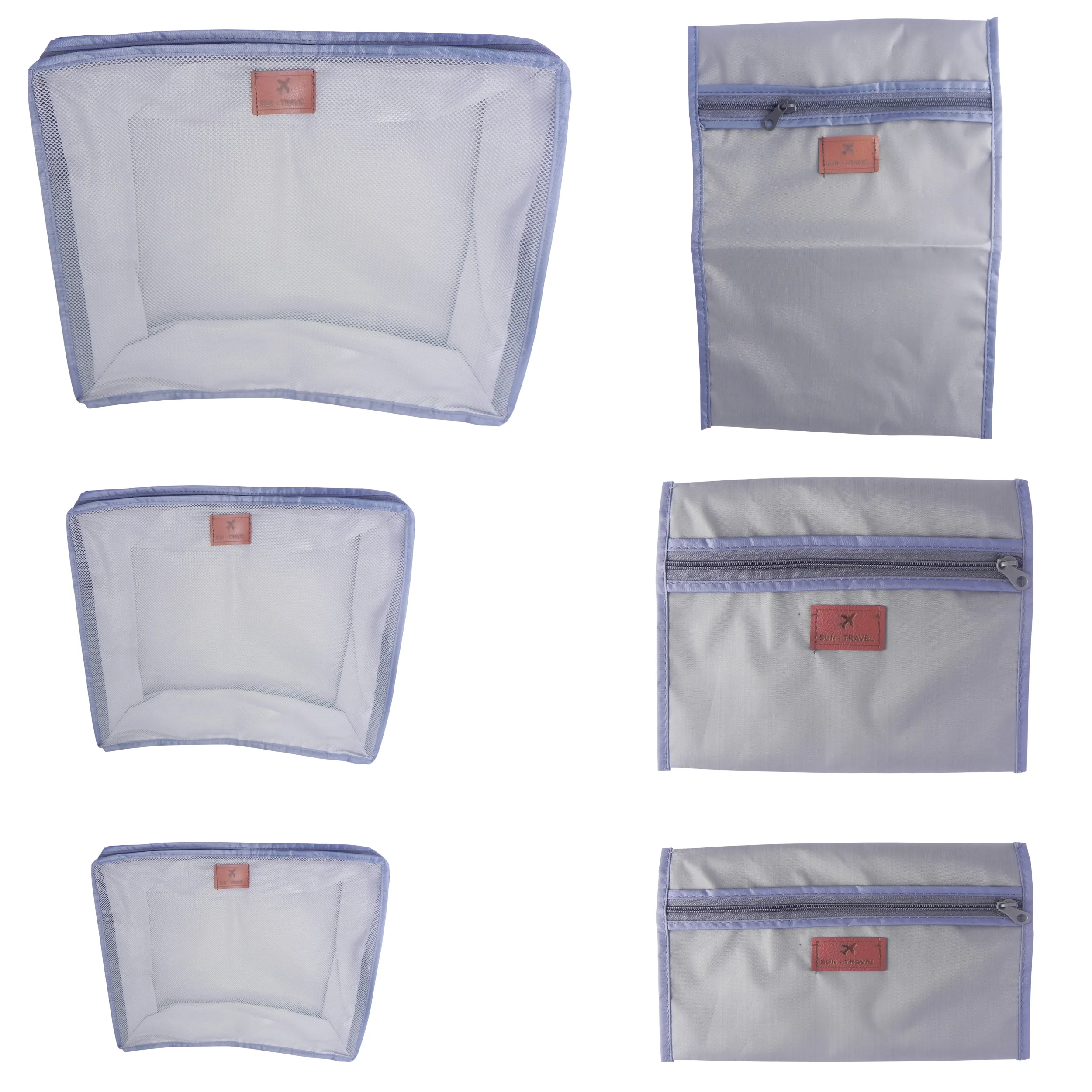 نظم دهنده ساک و چمدان سفری کد 00422 بسته 6 عددی