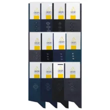 جوراب مردانه آریان نخ باف مدل 5131 مجموعه 12عددی