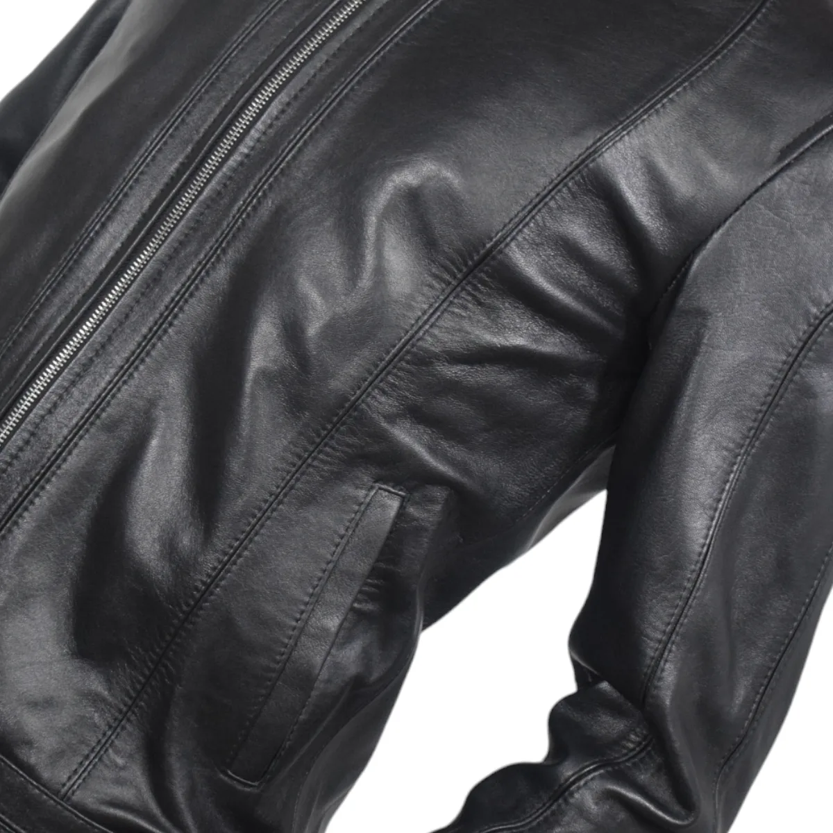 کت چرم مردانه چرمیران مدل شانون