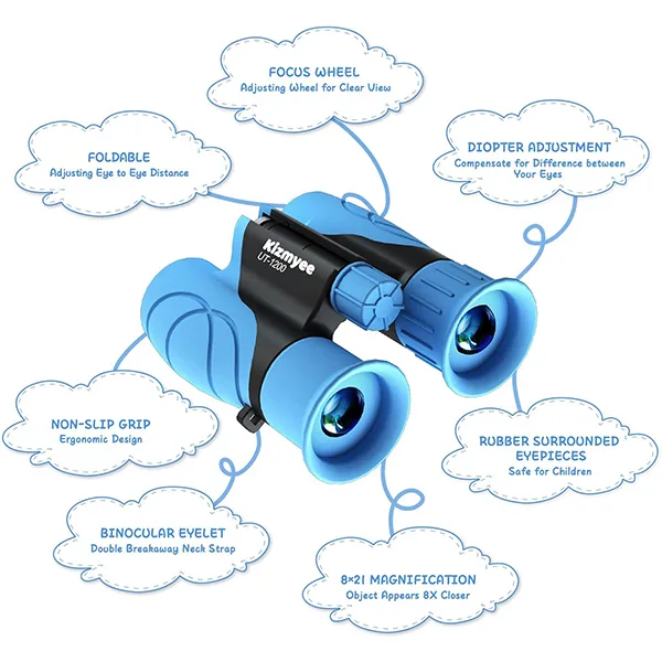 دوربین دوچشمی بچگانه کیزمی مدل B0C7Z93HFD