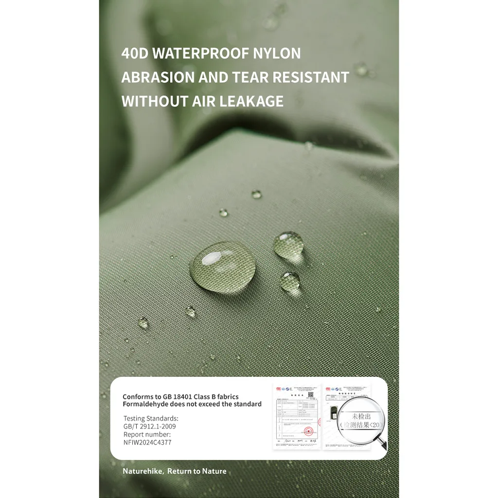 زیرانداز بادی نیچرهایک مدل FC01 کد CNK2550WS019 سایز 60*200 سانتی متر