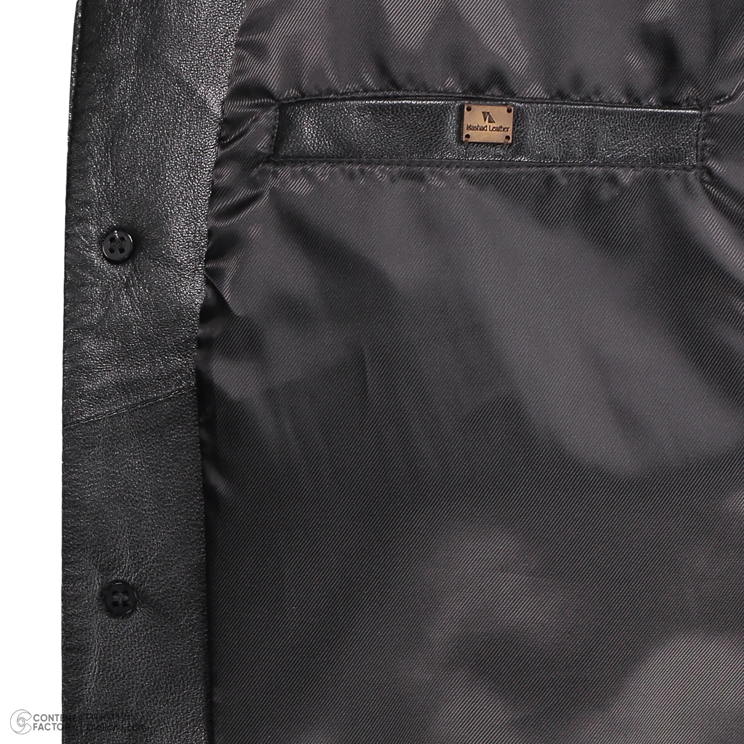 کت چرم مردانه چرم مشهد مدل K0636-001-50