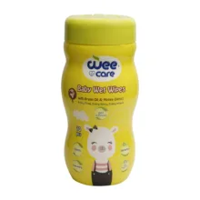 دستمال مرطوب کودک وی کر مدل HERBAL ORIGIN 4-EXTRACT چهار بسته 70 عددی