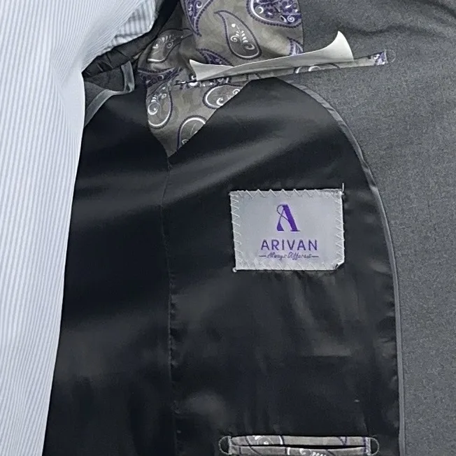 کت تک مردانه آریوان مدل یقه پیک 033