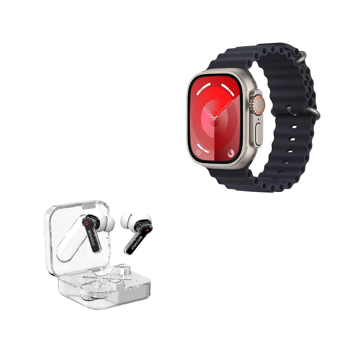 ساعت هوشمند بلک تایم مدل NIX ULTRA 2 به همراه هدفون بلوتوثی