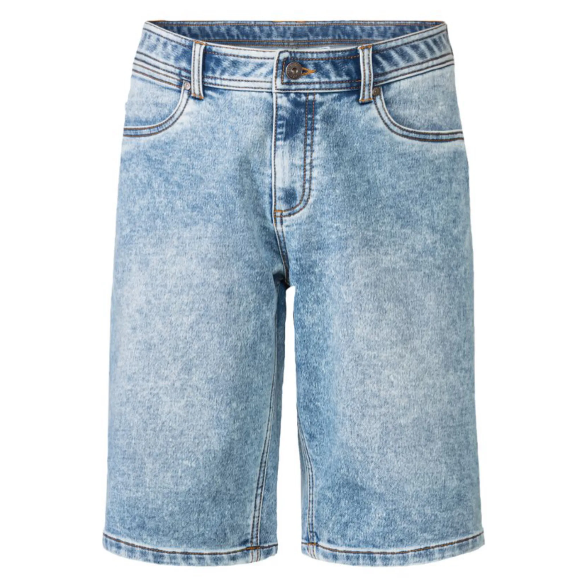 شلوارک جین مردانه مدل Liv2000 رنگ آبی روشن