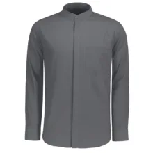 پیراهن آستین بلند یقه دیپلمات مردانه مدل 100