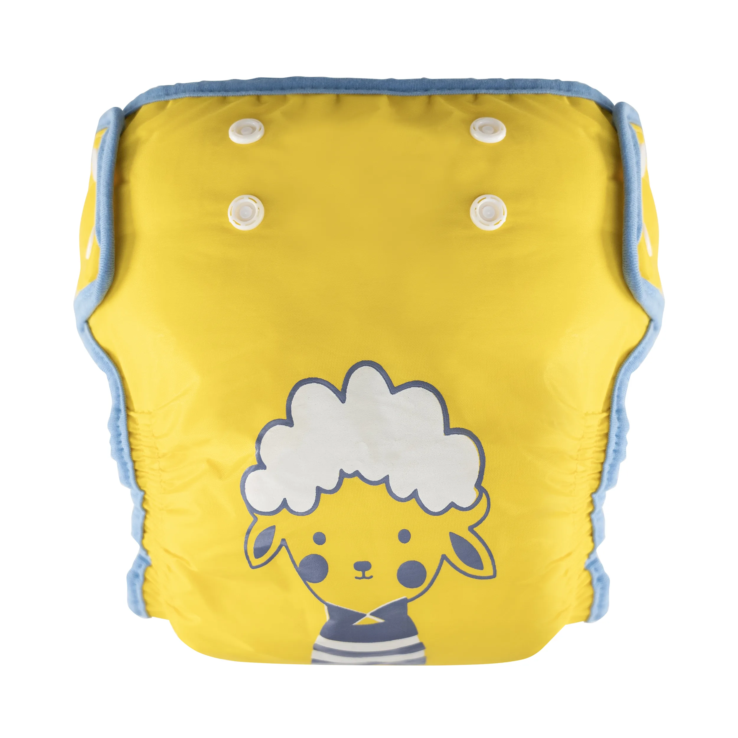 شورت آموزشی کودک وی کر مدل دکمه دار طرح Happy Sheep کد A808