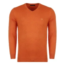 پلیور مردانه پاتن جامه مدل یقه هفت 304021020003999