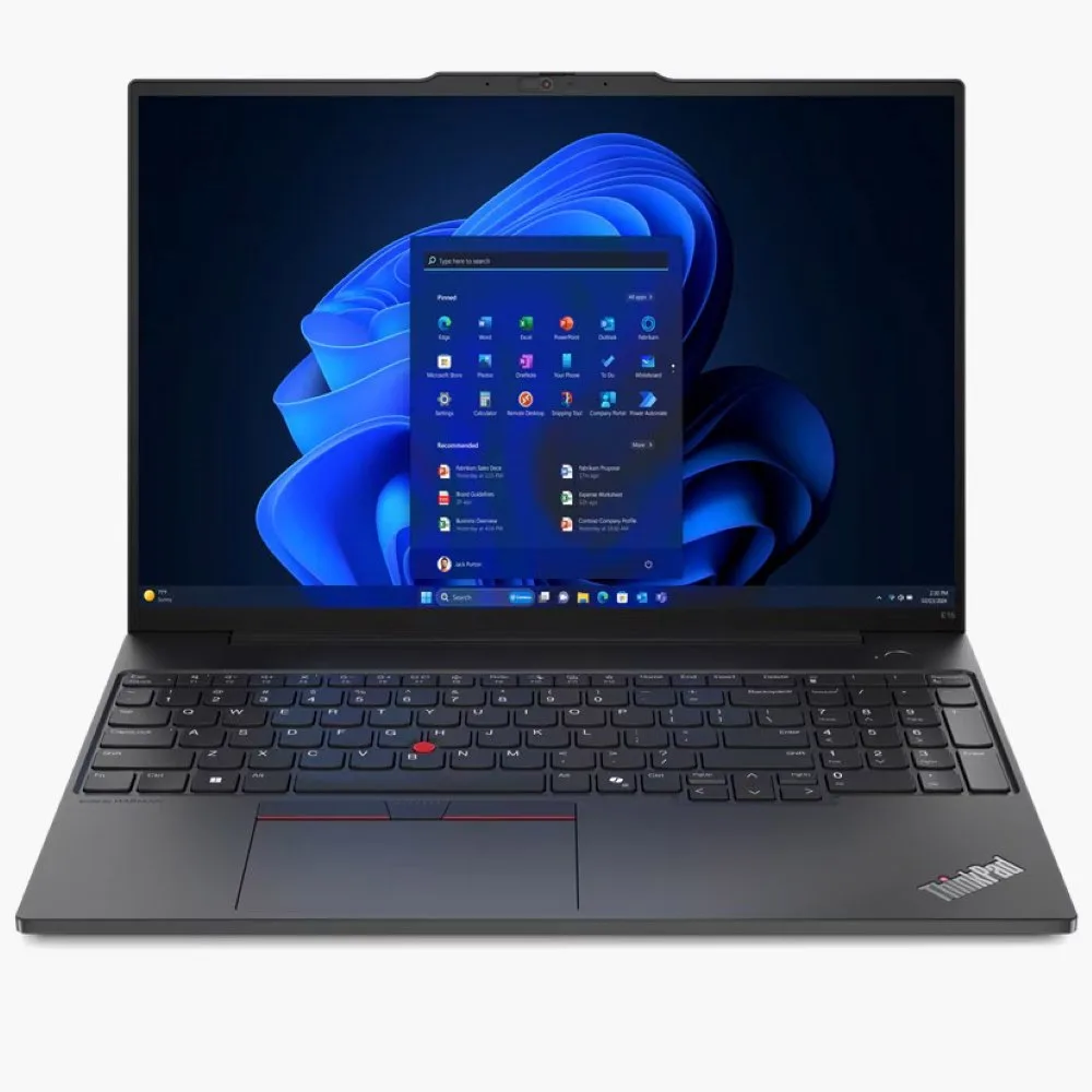 لپ تاپ 16 اینچی لنوو مدل ThinkPad E16 Gen 2-Core Ultra 7 155H-32GB DDR4-1TB SSD-IPS - کاستوم شده