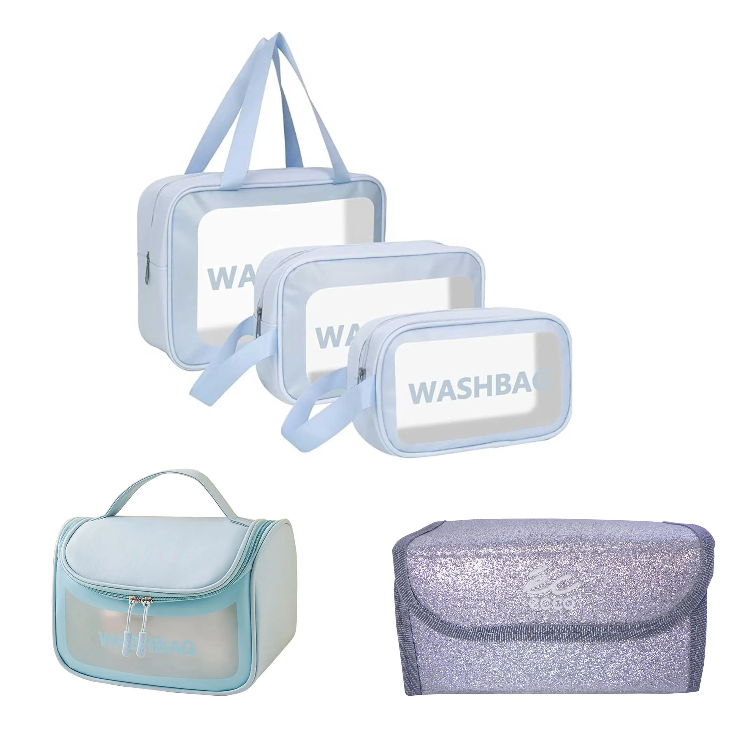 نظم دهنده ساک و چمدان مدل 0054 مجموعه 5 عددی