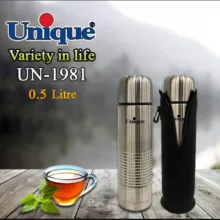 فلاسک یونیک مدل استیل کد 1981 گنجایش 0.5 لیتر