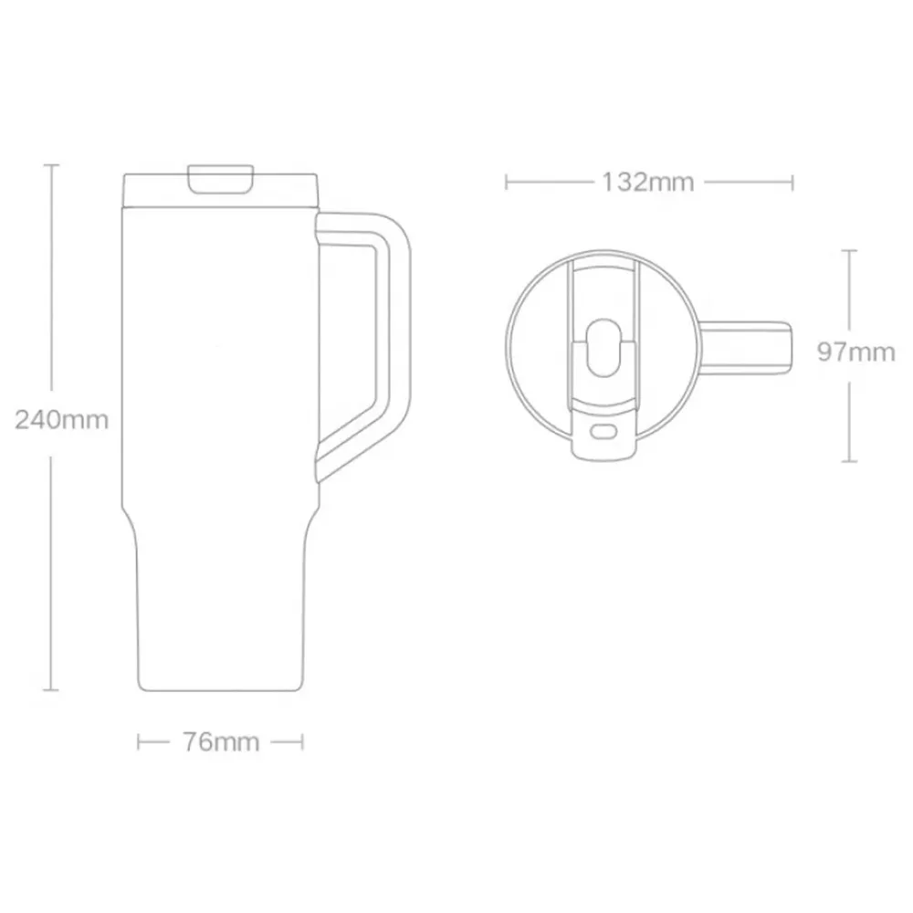 تراول ماگ شیائومی مدل Sippy Cup گنجایش 1 لیتر