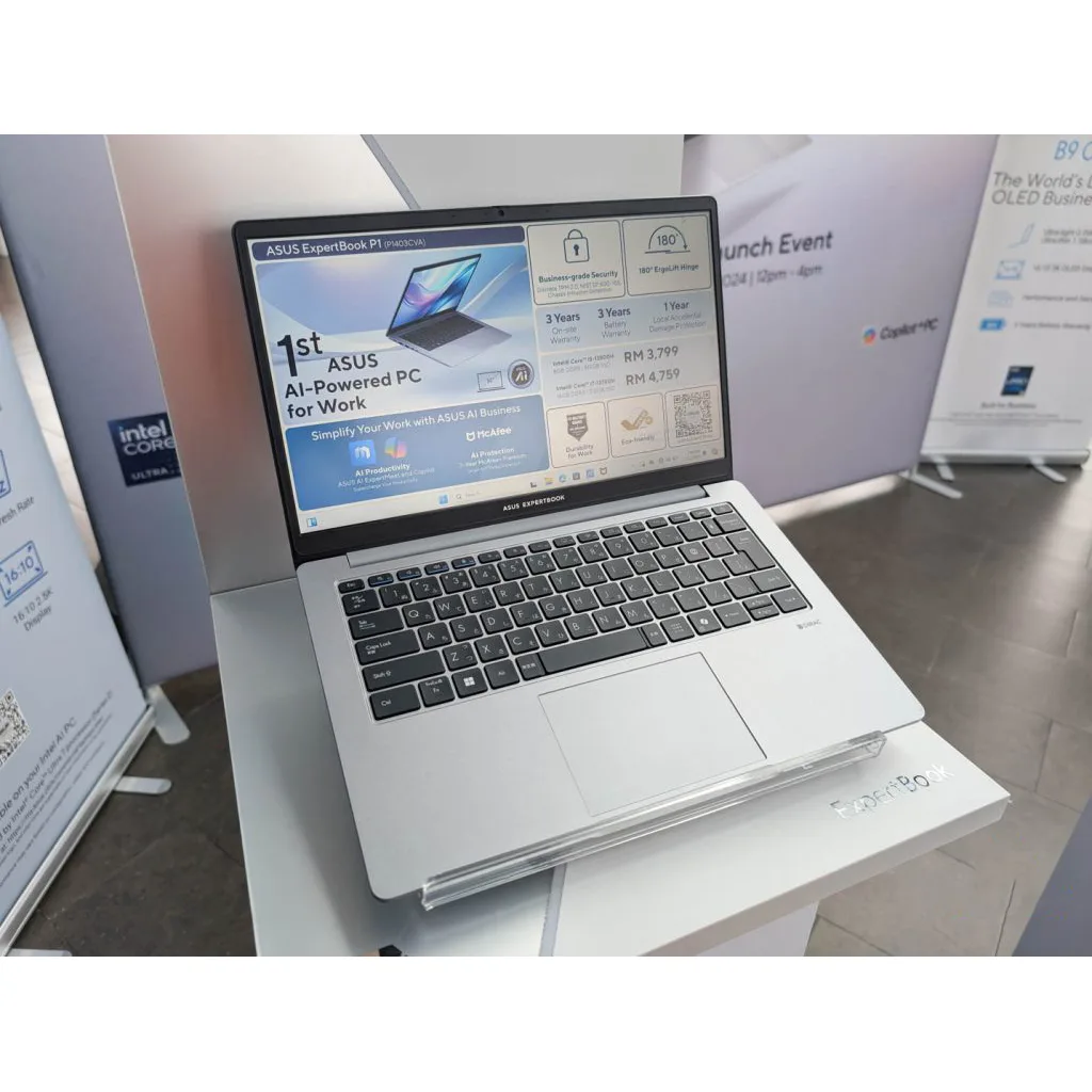 لپ تاپ 14 اینچی ایسوس مدل ExpertBook P1 P1403CVA-I58512B8D-i5 13420H-8GB DDR5-1TB SSD-TN - کاستوم شده
