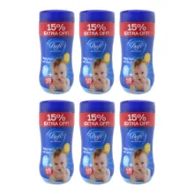 دستمال مرطوب دافی مدل nappy rash مجموعه 6 عددی