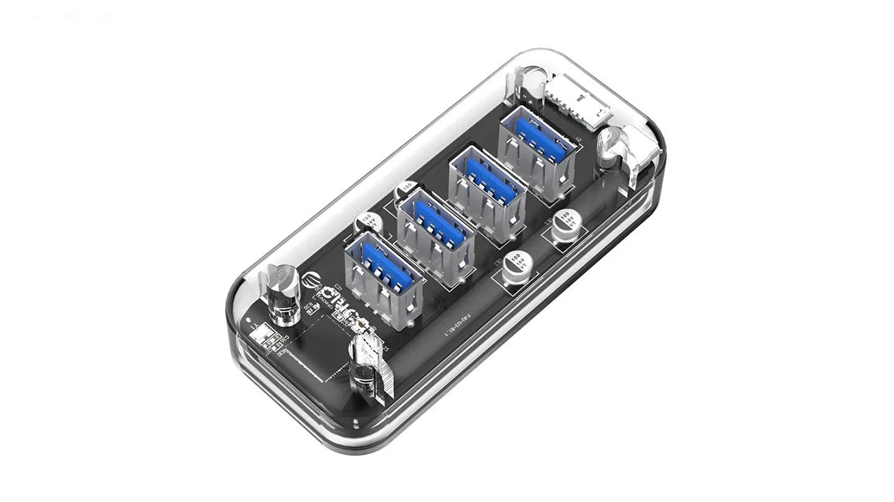 هاب 4 پورت USB 3.0 اوریکو مدل F4U-U3