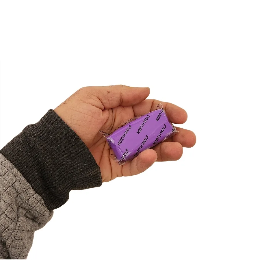 خمیر تمیز کننده رنگ خودرو نورث ولف مدل CLAY BAR بسته ۳ عددی
