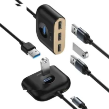 هاب 4 پورت USB 2.0 باسئوس مدل CAHUB-AY