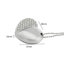 فلش مموری طرح قلب مدل Ul-Hear01ظرفیت 64 گیگابایت