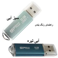 فلش مموری سیلیکون پاور مدل Marvel M01 ظرفیت 32 گیگابایت