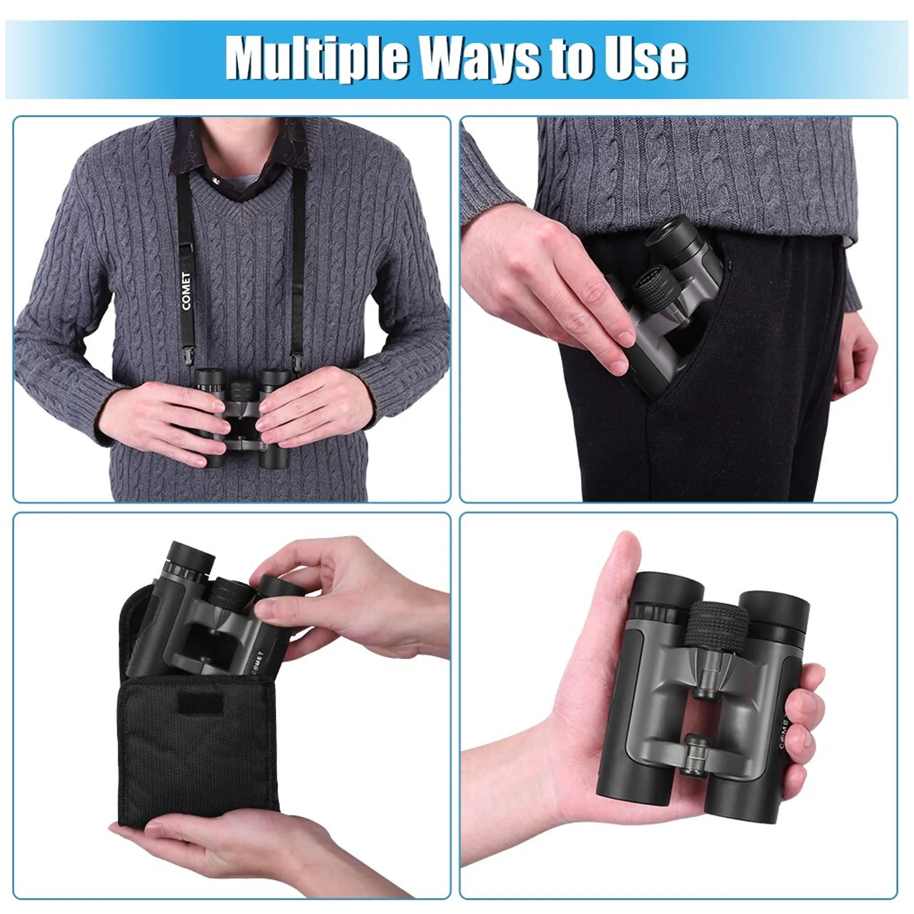 دوربین دوچشمی کومت مدل FMC 10X25