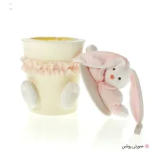 ست سطل و جادستمال اتاق کودک طرح خرگوش رابیت
