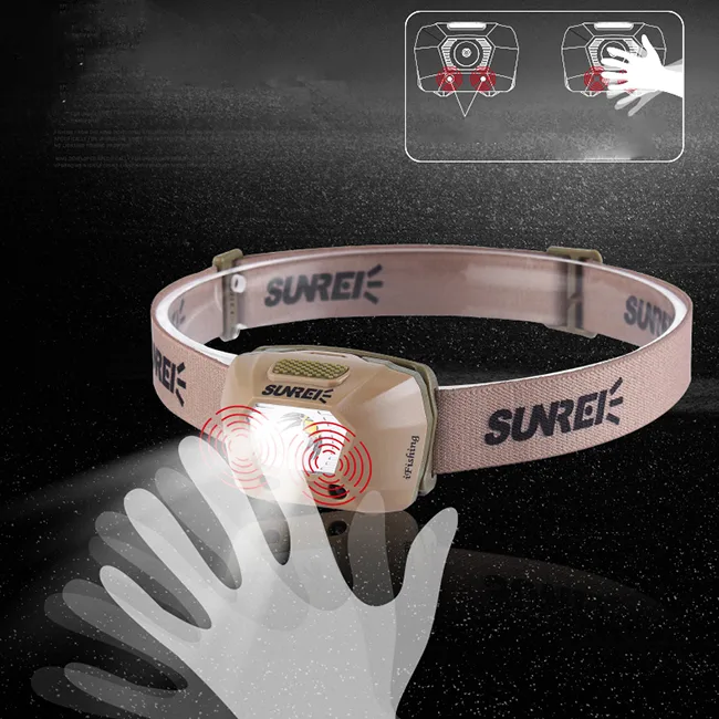 چراغ پیشانی سانری مدل iFishing