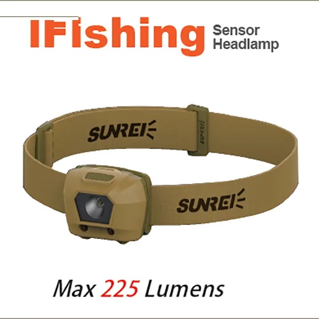 چراغ پیشانی سانری مدل iFishing