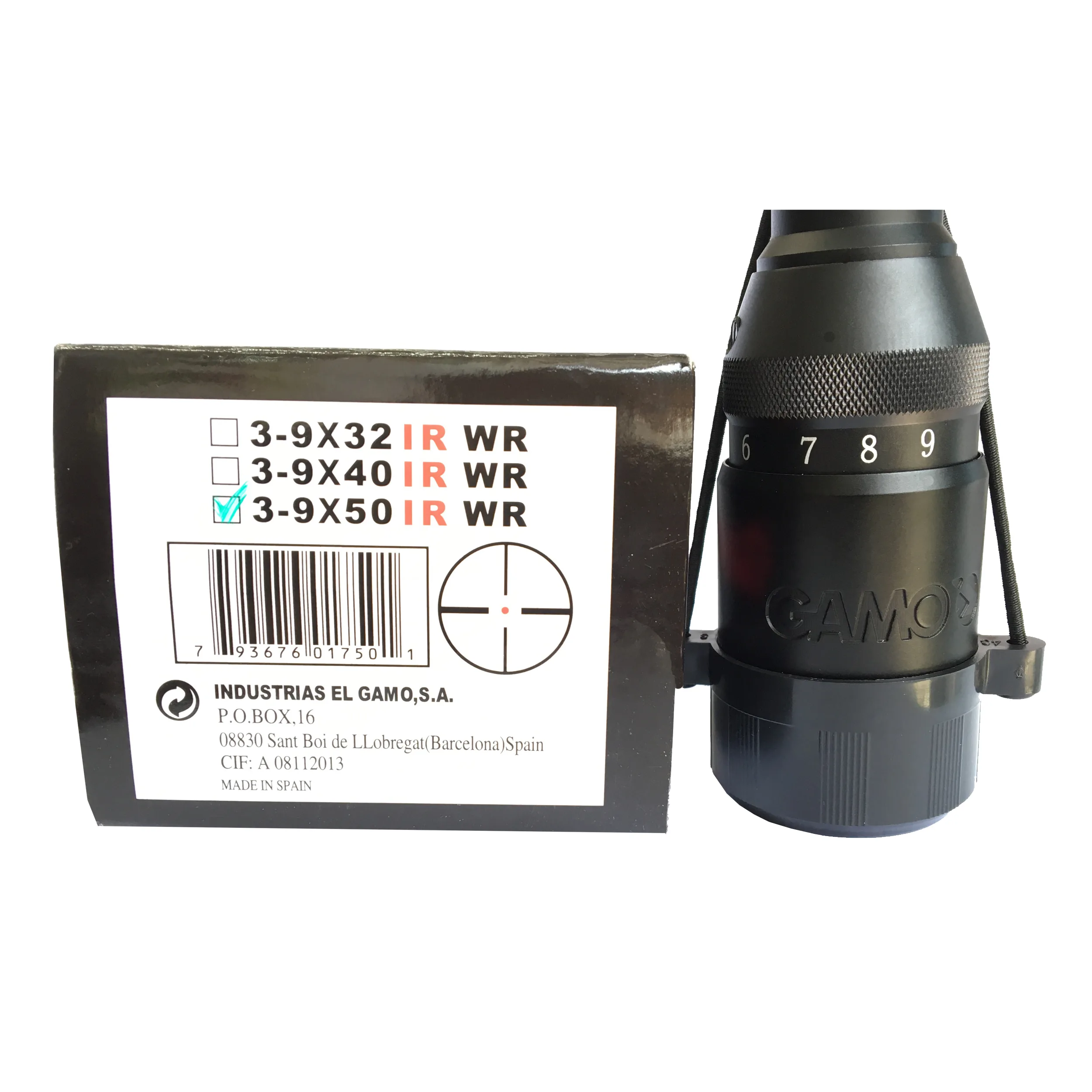 دوربین تفنگ مدل 50×9-3 IR WR