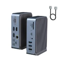 هاب 15 پورت USB-C داک استیشن مدل DC022