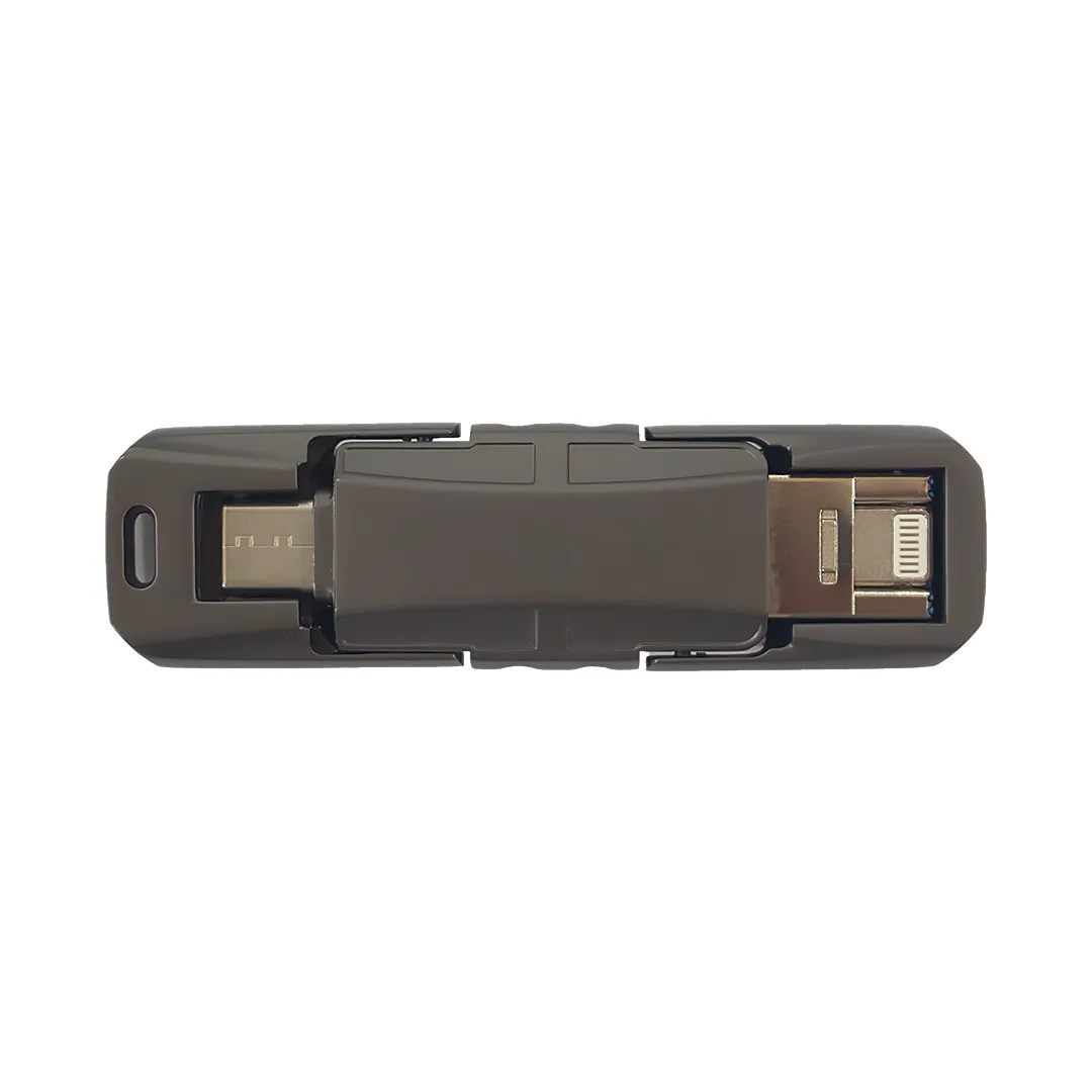 فلش مموری مدل LXM ظرفیت 1 ترابایت با رابط microUSB، USB Type-C، USB 3.2، لایتنینگ