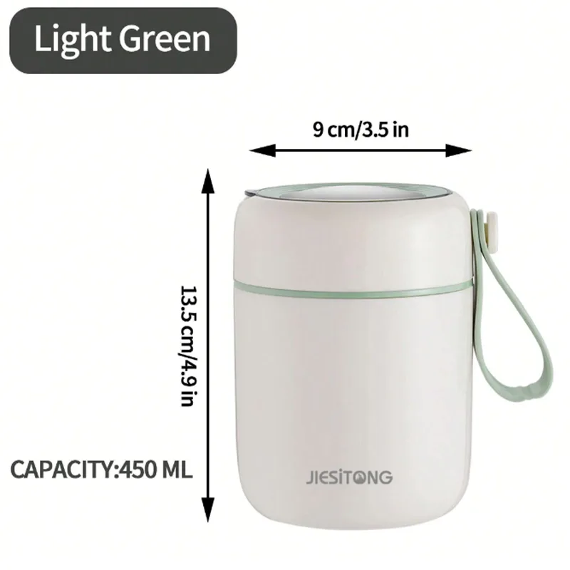 فلاسک غذا مدل دوجداره کد LBOX گنجایش 0.450 لیتر