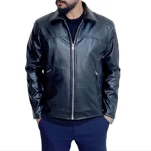 کاپشن مردانه مدل چرم