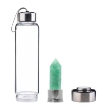 قمقمه ورزشی مدل منشور آونتورین به همراه کاور گنجایش 1 لیتر