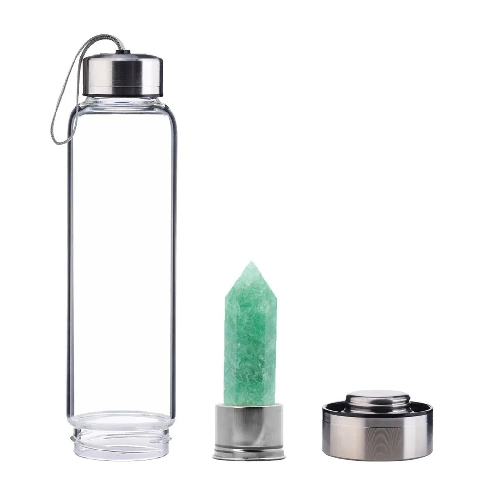 قمقمه ورزشی مدل منشور آونتورین به همراه کاور گنجایش 1 لیتر