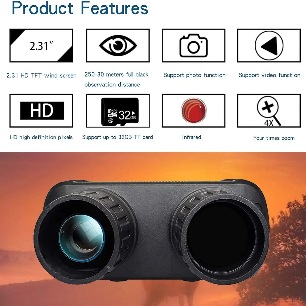 دوربین دوچشمی مدل Night Vision